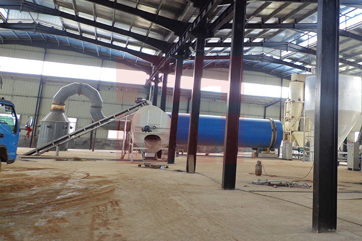 sawdust dryer