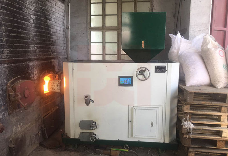 New Type Efficient Biomass Burning Machine